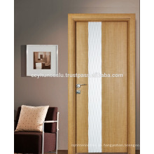 Saw Blade Structured Laminate Neue Design Interior Tür mit weiß lackiert dekorative gewellte Panel